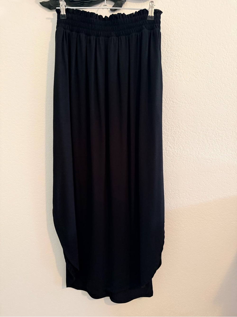 NWOT Zenana Classic Black Maxi Skirt